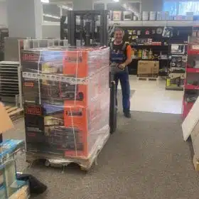 Generator auf Stapler Schöftland