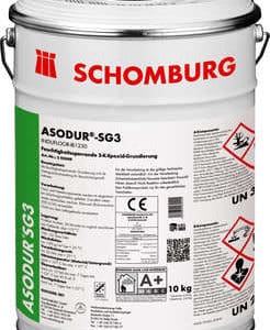 schomburg asodur-sg3 feuchtigkeitssperrende epoxidharz grundierung