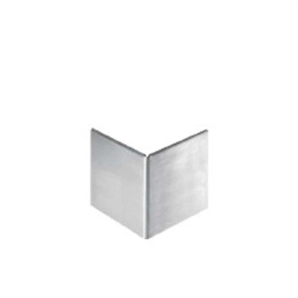 DURABAL ST Eckaufsteckprofil Edelstahl Feinschliff 30,0mm