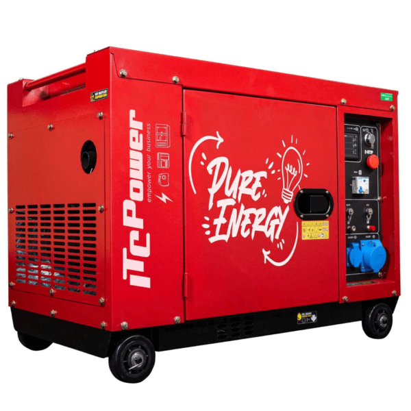 Diesel Generator 6300 Watt 8000D Itc Power 3000U/min 230V einphasig