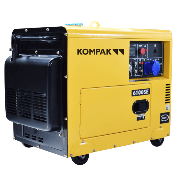 Stromaggregat 5500 Watt Diesel K6100SE Kompak 3000U/min 230V