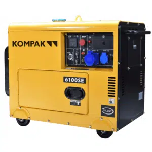 Stromaggregat 5500 Watt Diesel K6100SE Kompak 3000U/min 230V