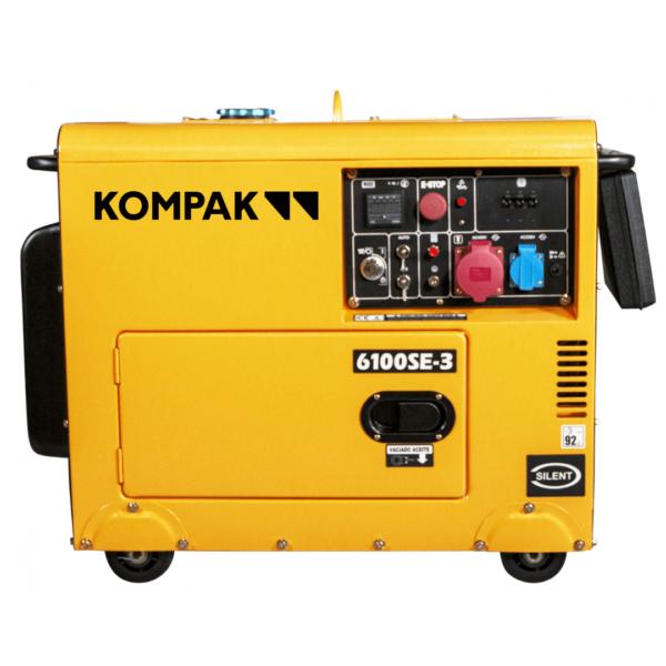 Stromaggregat 6100SE-3 Kompak Diesel Stromerzeuger 3000rpm