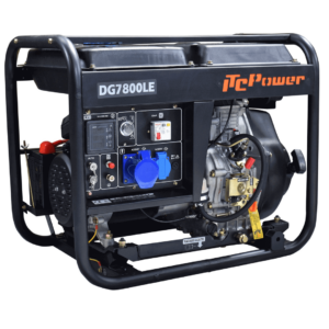 Stromaggregat 6500W DG7800LE Diesel ITC Power 230V