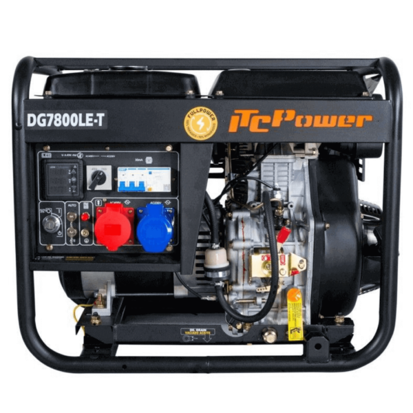 Stromaggregat DG7800LE-T Diesel 8kVA ITC Power 3000rpm