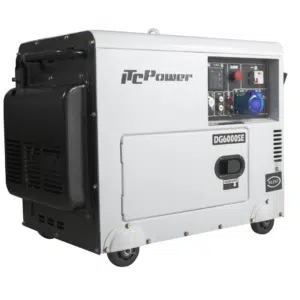 Stromaggregat DG6000Se 5500 Watt 230V 3000U/min Silent Diesel ITC Power