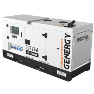 industrie notstromaggregat 27kva gds27m diesel 230v 1