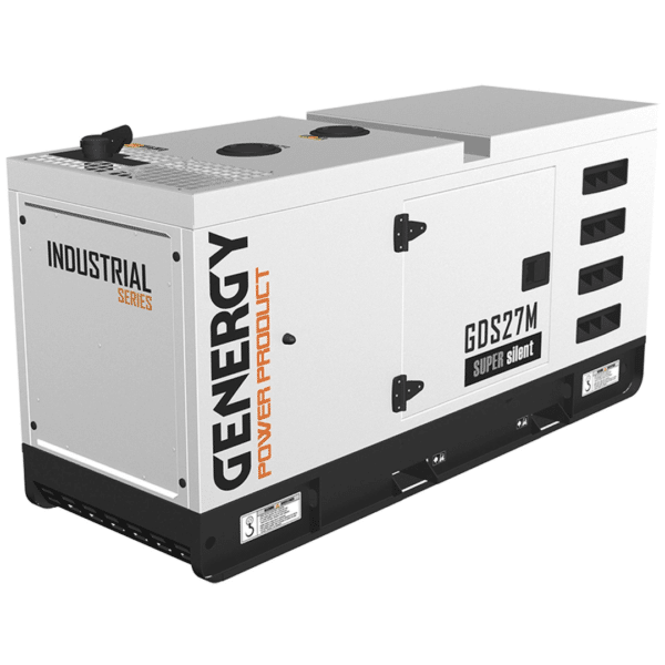 Industrie Notstromaggregat 27kVA GDS27M Diesel Genergy 230V 1500U/min