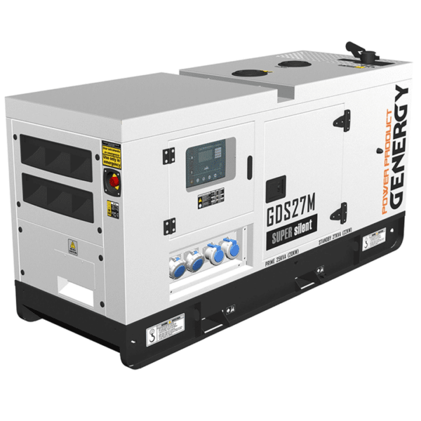 Industrie Notstromaggregat 27kVA GDS27M Diesel Genergy 230V 1500U/min