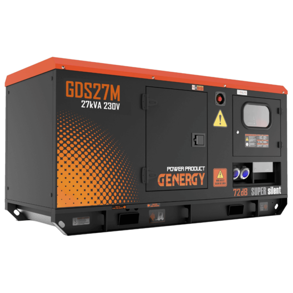 industrie notstromaggregat 27kva gds27m diesel 230v 9