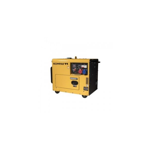 kompak 6300w diesel generator 230v 400v 8000se t 2
