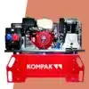 Druckluftkompressor Stromgenerator mit Benzinmotor Honda und Generator 7 kW