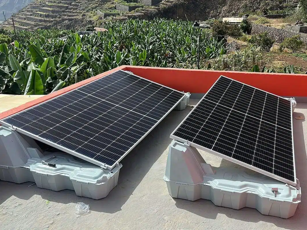 Montagewanne für Solar und Photovoltaik