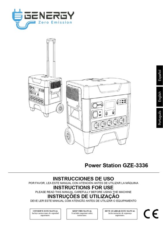 manual estacion de energia GZE3336 page 0001