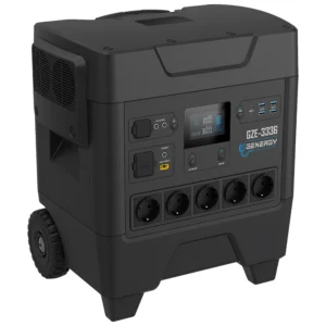 Stromspeicher Tragbare Powerstation 3600W GENERGY GZE-3336, 3248WH/3600W LifePo4 3500 Lade Zyklen (+70%) Energiespeicher